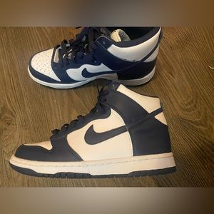 Nike dunks Midnight Navy